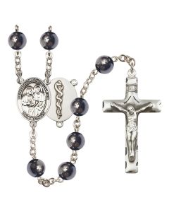 Saints Cosmas & Damian/Doctors R6003-8132--8 8mm Rosary