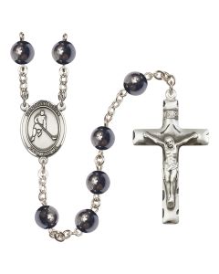 Saint Sebastian/Hockey R6003 8mm Rosary