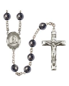 Saint Sebastian/Skiing R6003 8mm Rosary