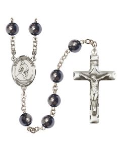 Saint Christopher/Wrestling R6003 8mm Rosary
