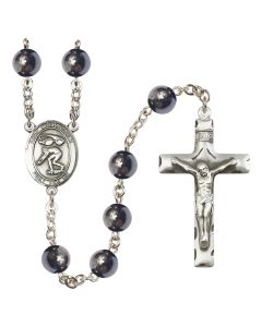 Saint Christopher/Swimming R6003 8mm Rosary