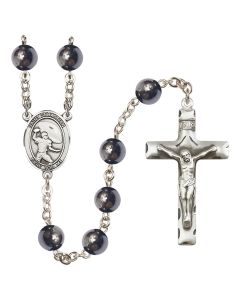 Saint Sebastian/Football R6003 8mm Rosary