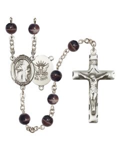 Saint Brendan the Navigator/Navy R6004-8018--6 7mm Rosary