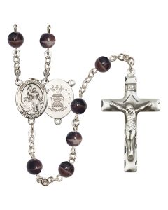 Saint Joan of Arc/Air Force R6004-8053--1 7mm Rosary