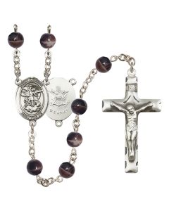 Saint Michael the Archangel/Army R6004-8076--2 7mm Rosary