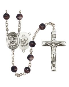 Saint Michael the Archangel/Marines R6004-8076--4 7mm Rosary