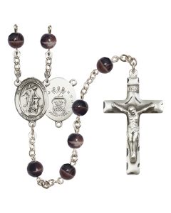 Guardian Angel/Air Force R6004-8118--1 7mm Rosary