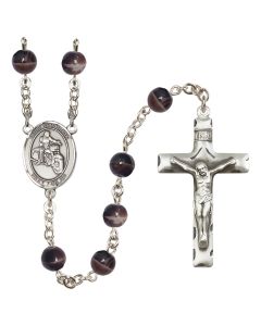 Saint Sebastian/Motorcycle R6004 7mm Rosary