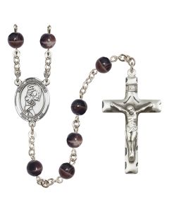 Saint Christopher/Softball R6004 7mm Rosary
