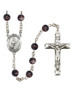 Saint Sebastian/Softball R6004 7mm Rosary