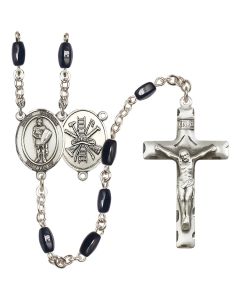 Saint Florian/Firefighter R6005-8034--14 8x5mm Rosary
