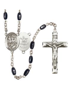 Saint George/Army R6005-8040--2 8x5mm Rosary
