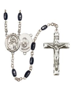 Saint Joan of Arc/Marines R6005-8053--4 8x5mm Rosary