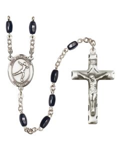 R6005 Series Rosary St. Christopher/Figure Skating