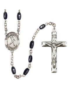 Saint Sebastian/Football R6005 8x5mm Rosary