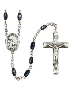 Saint Sebastian/Football R6005 8x5mm Rosary