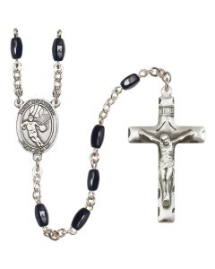 Saint Sebastian/Basketball R6005 8x5mm Rosary