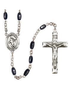 Saint Sebastian/Track & Field R6005 8x5mm Rosary