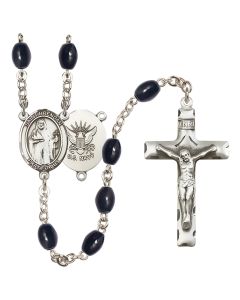Saint Brendan the Navigator/Navy R6006-8018--6 Rosary