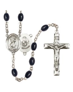 Saint Christopher/Marines R6006-8022--4 Rosary
