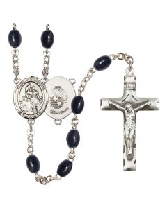 Saint Joan of Arc/Marines R6006-8053--4 8x6mm Rosary