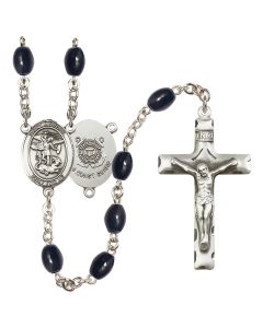 Saint Michael the Archangel/Coast Guard R6006-8076--3 8x6mm Rosary