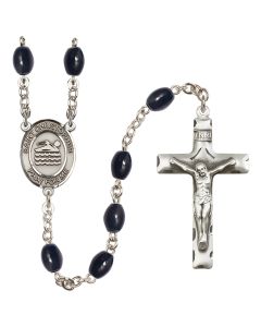 Saint Christopher/Swimming R6006 8x6mm Rosary