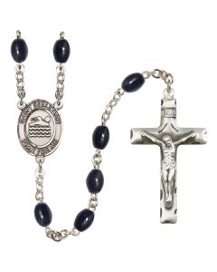 Saint Sebastian/Swimming R6006 8x6mm Rosary