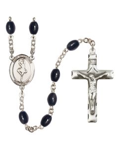 Saint Sebastian/Dance R6006 8x6mm Rosary