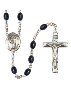 Saint Sebastian/Archery R6006 8x6mm Rosary