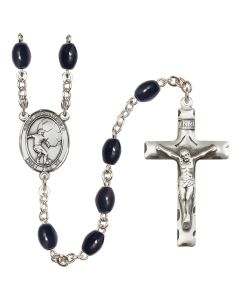 Saint Christopher/Soccer R6006 8x6mm Rosary