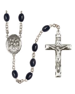 Saint Christopher/Choir R6006 8x6mm Rosary
