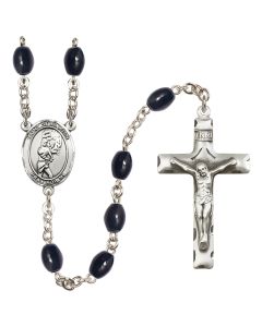 Saint Sebastian/Softball R6006 8x6mm Rosary