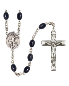 Saint Sebastian/Soccer R6006 8x6mm Rosary