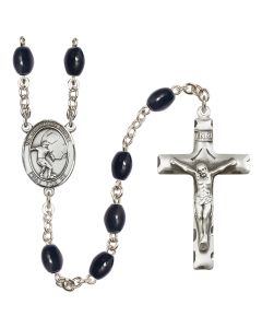 Guardian Angel/Soccer R6006 8x6mm Rosary