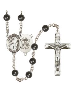 Saint Brendan the Navigator/Navy R6007-8018--6 7mm Rosary