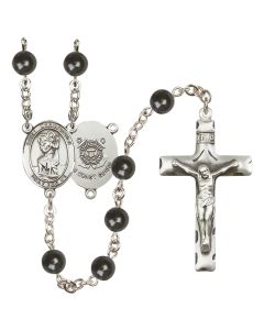 Saint Christopher/Coast Guard R6007-8022--3 7mm Rosary