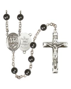 Saint George/Army R6007-8040--2 7mm Rosary
