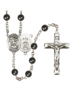 Saint Michael the Archangel/Air Force R6007-8076--1 7mm Rosary