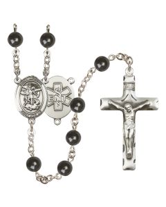 Saint Michael the Archangel/E.M.T.s R6007-8076--10 7mm Rosary