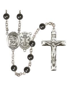 Saint Michael the Archangel/1st Responders R6007-8076--11 7mm Rosary