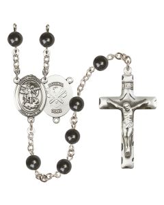Saint Michael the Archangel/National Guard R6007-8076--5 7mm Rosary