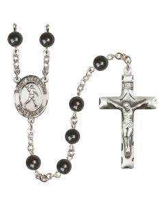 Saint Sebastian/Football R6007 7mm Rosary