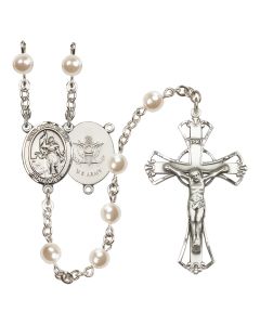 Saint Joan of Arc/Army R6011-8053--2 6mm Rosary