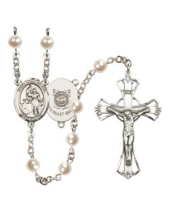 Saint Joan of Arc/Coast Guard R6011-8053--3 6mm Rosary