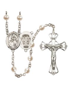 Saint Joan of Arc/National Guard R6011-8053--5 6mm Rosary