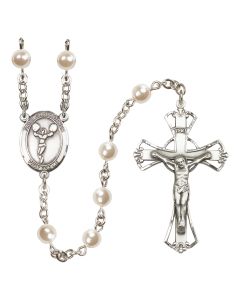Saint Christopher/Cheerleading R6011-8140 6mm Rosary
