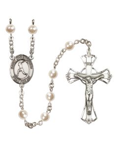 Saint Christopher/Baseball R6011-8150 6mm Rosary