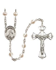 Saint Christopher/Basketball R6011-8153 6mm Rosary