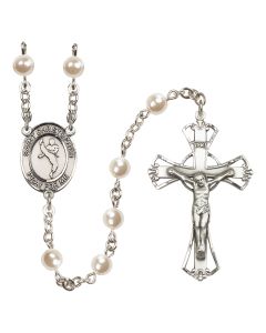 Saint Christopher/Martial Arts R6011-8158 6mm Rosary